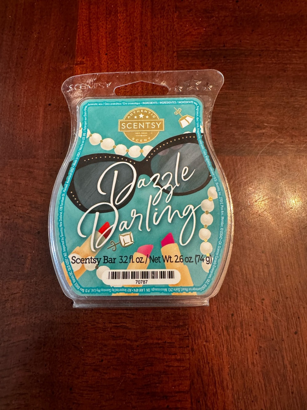 Scentsy Wax Bar Dazzle Darling 3.2 fl oz Fragrance